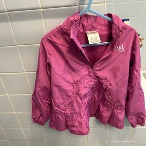 Adidas 4t track pink jacket